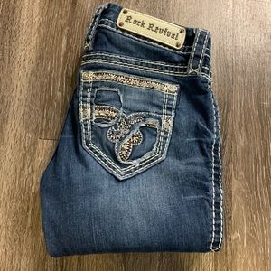 26XL rock revival boot cut jeans